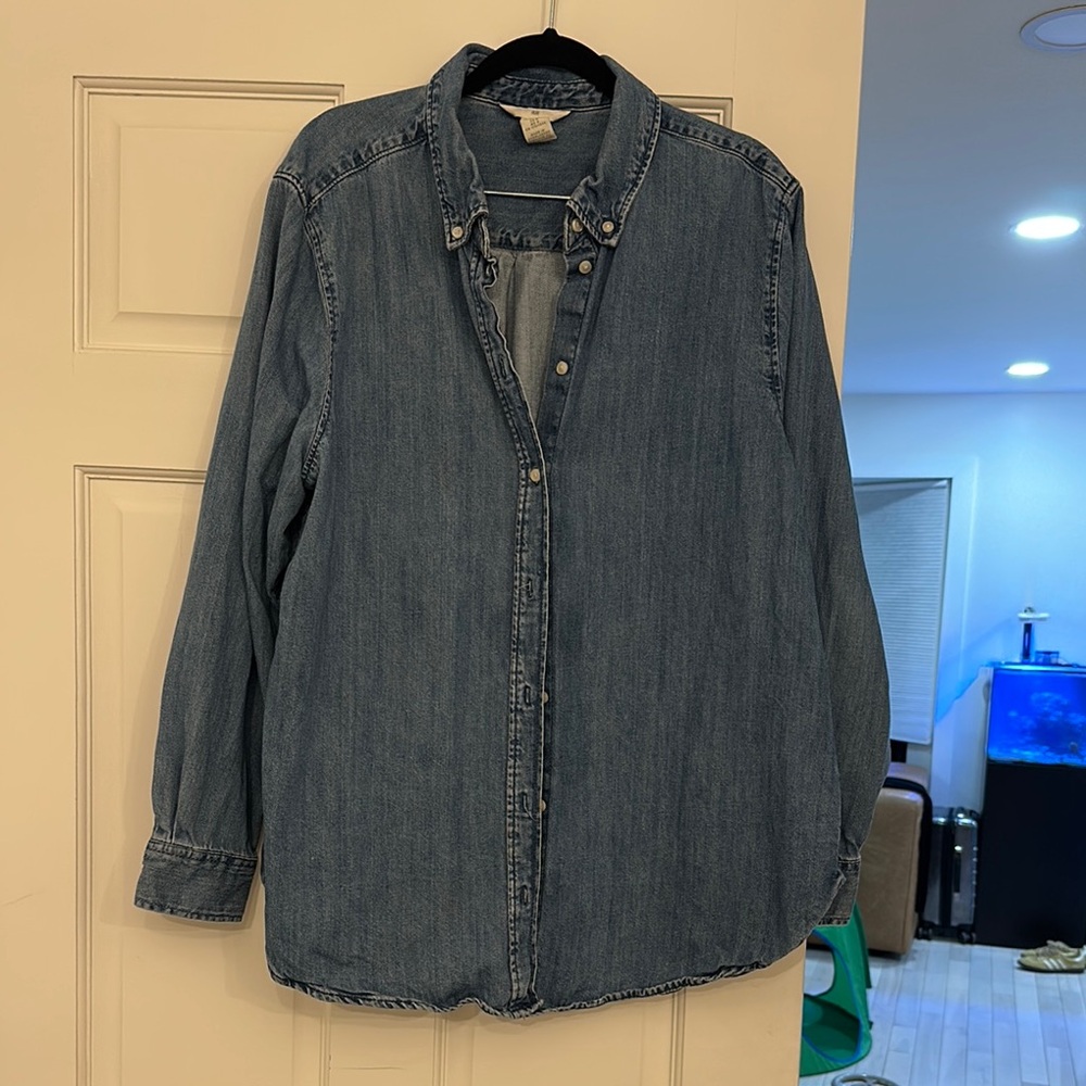 Classic Blue Denim Shirt